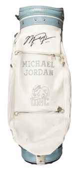 Michael Jordans Personal Signed & Used Golf Bag (Upper Deck Authenticated)